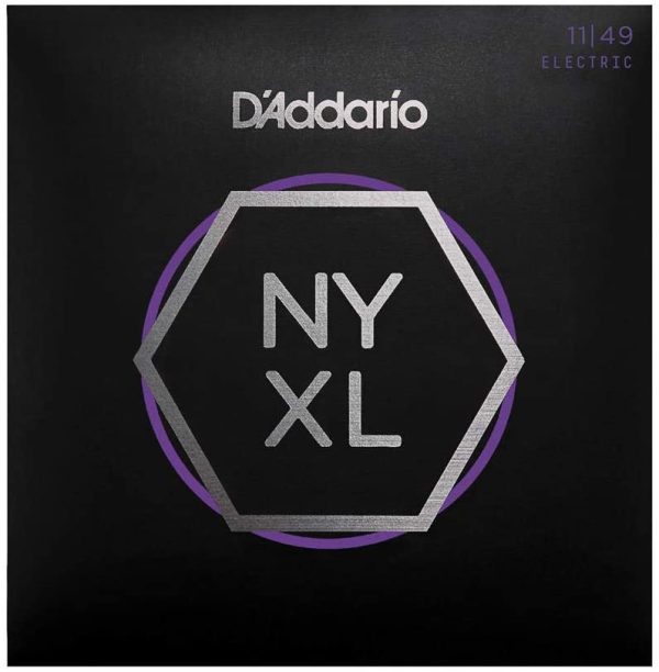 D'Addario Guitar Strings - NYXL Electric Guitar Strings - NYXL1149 - High Carbon Steel Alloy for Strength, Tuning Stability, Tone - Medium, 11-49, 1-Pack - Image 8