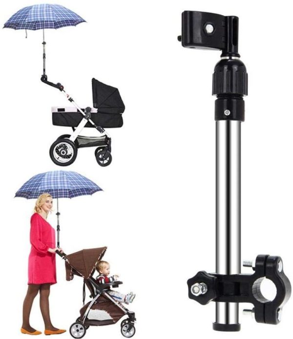 Adjustable Baby Stroller Pram Umbrella Stand Holder Bracket Cycling Bicycle Bike Home Accessories - Image 4