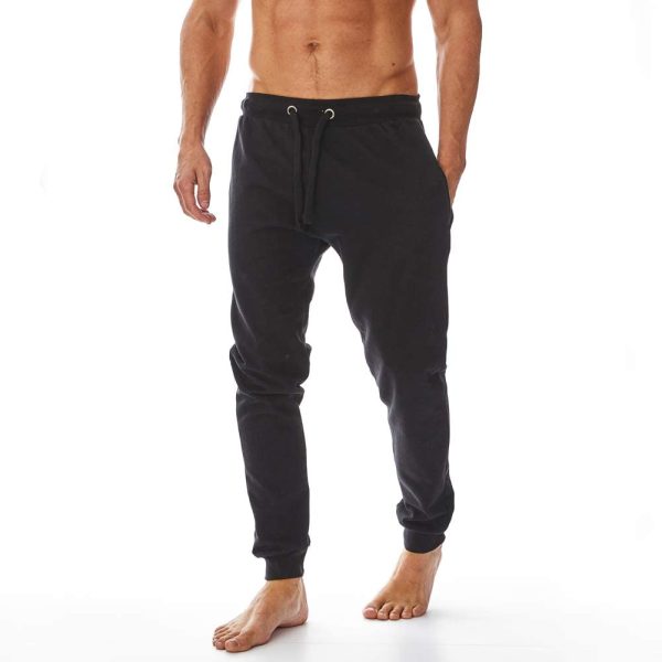 Iron Mountain Mens Reclaimed Yarn Eco Friendly Anti Pil Flexible Comfortable Jog Sweat Pant Trouser