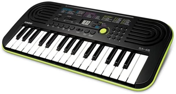 Casio SA-46 32 Mini-Keys Keyboard in Green & VARTA Power on Demand AA Mignon Batteries - Image 6