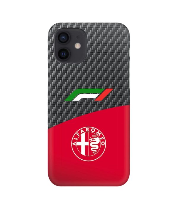 Carbon F1 Alfa Romeo Case for iPhone 12, 12 mini, 12 pro, 12 pro max, 11, 11 pro, 11 pro max, X, XS, X max,XR, 8, 7, 7+, 6, 6+, 5