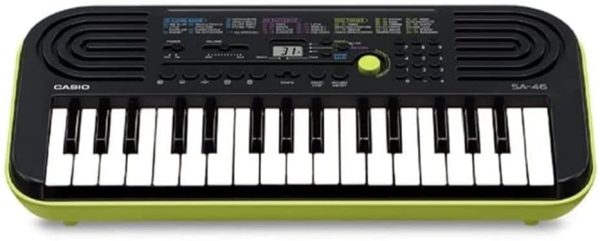 Casio SA-46 32 Mini-Keys Keyboard in Green & VARTA Power on Demand AA Mignon Batteries - Image 7