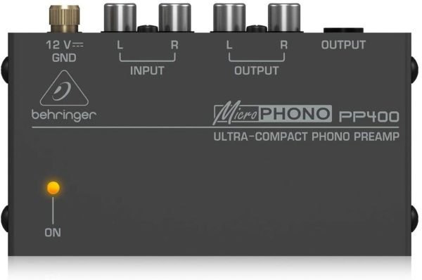 Behringer PP400 Ultra-Compact Phono Preamp