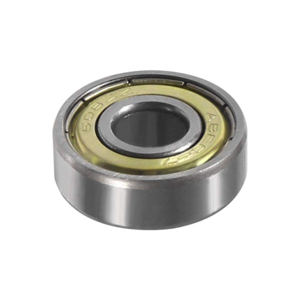 ALMOCN 10PCS 608ZZ Deep Groove Ball Bearings 608 ZZ Metal Seal Bearings Double Shield 8x22x7mm,for 3D Printer RepRap Wheel,Skateboard Bearings