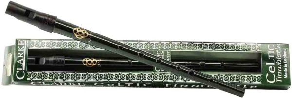 Clarke Tinwhistle CWD Celtic D Whistle - Dark Green - Image 2