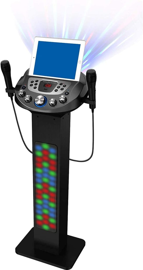 Easy Karaoke EKS828-BT Bluetooth Pedestal Karaoke System - Image 4