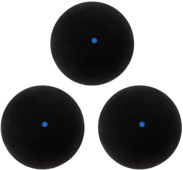 RETYLY Squash Ball Blue Dot Fast Speed Sports Rubber Balls Professional Player Competition Squash(3 Pcs) - Image 2