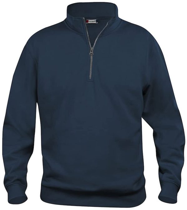 Mens 1/4 Zip Sweatshirt- Quarter Zip Sweater- Plain Colour- No Logo- 7 Colours- S-5XL