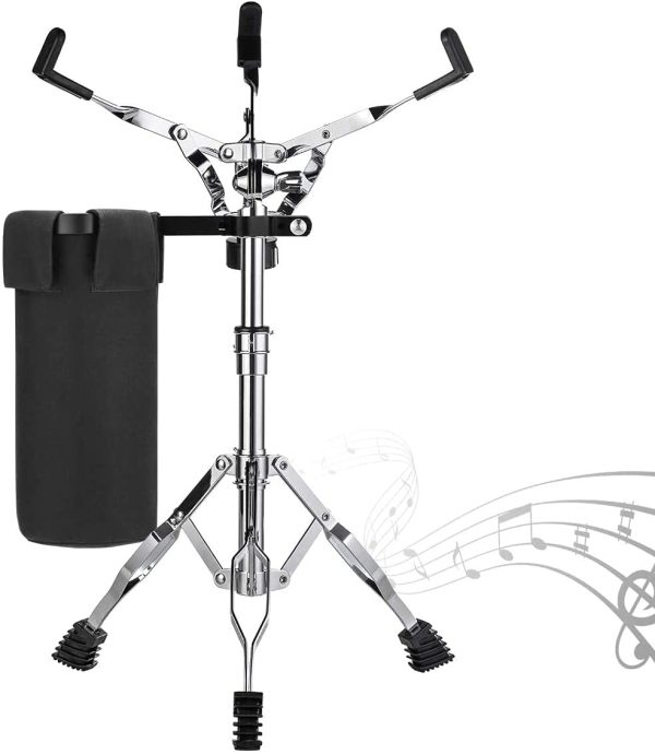 Drum Pad Stand with Drum Sticks Holder for 10-14 Inch Drum Pad,Snare Drum