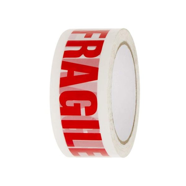 Fragile Tape Packing Tape 48MM x 92 Meter's (100 Yards) Fragile Tape for Parcels and Boxes, 1 Roll - Image 2