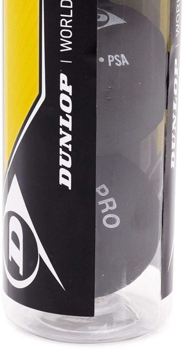 Dunlop Sports Pro XX Squash 3 Ball Tube - Image 2