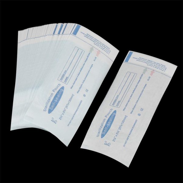 Dental Sterilization Pouch ?? Medical Dental Sterilization Pouch Dentist Tools Measuring Self-sealing Sterilization Pouch ?? Medical Dental Sterilization Pouch?? for Dental Offices Nail Tools - Image 9