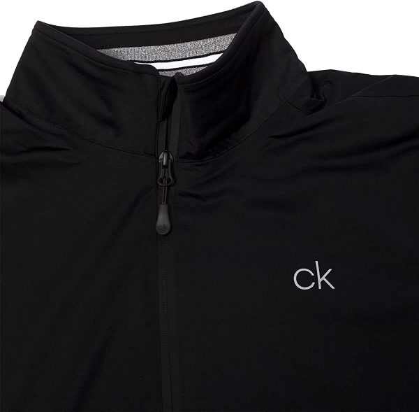 Calvin Klein Mens 2022 Collar Detail Waterproof Stretch Golf Jacket - Image 4