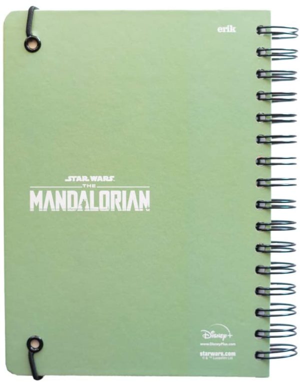 Official Star Wars The Mandalorian Journal - The Child A5 Notebook - Baby Yoda Dotted Bullet Journal - Boba Fett - Image 3