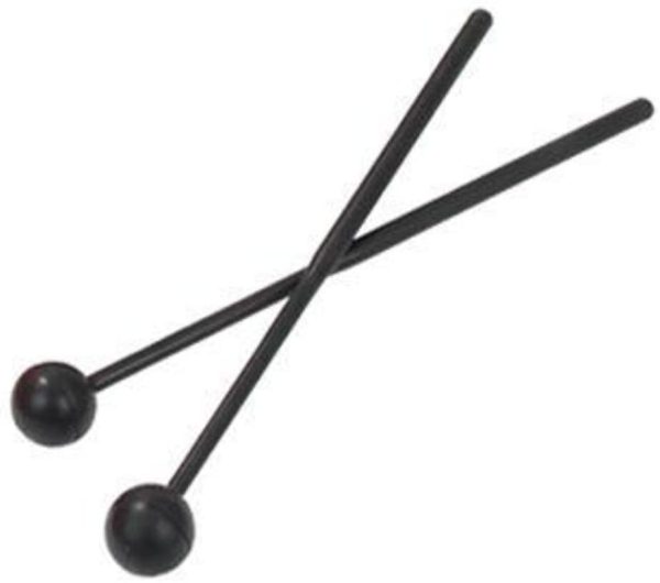 Percussion Plus PP064 Rubber Beaters for Chime Bars or Slit Drums - Soft