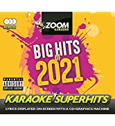 Zoom Karaoke CD+G - Big Hits of 2021 - 64 Karaoke Pop Hits from 2021 - 3 CD+G Discs