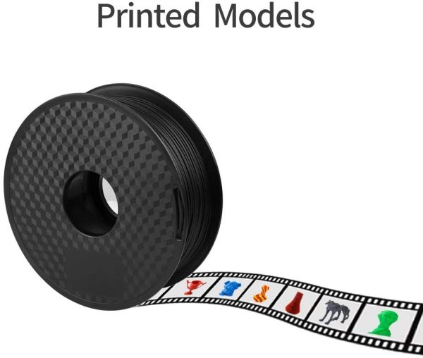 Ender PLA Filament 1.75mm 3D Printer Filament PLA for 3D Printer 1kg Spool (2.2lbs), Dimensional Accuracy of +/- 0.02mm PLA Black - Image 7