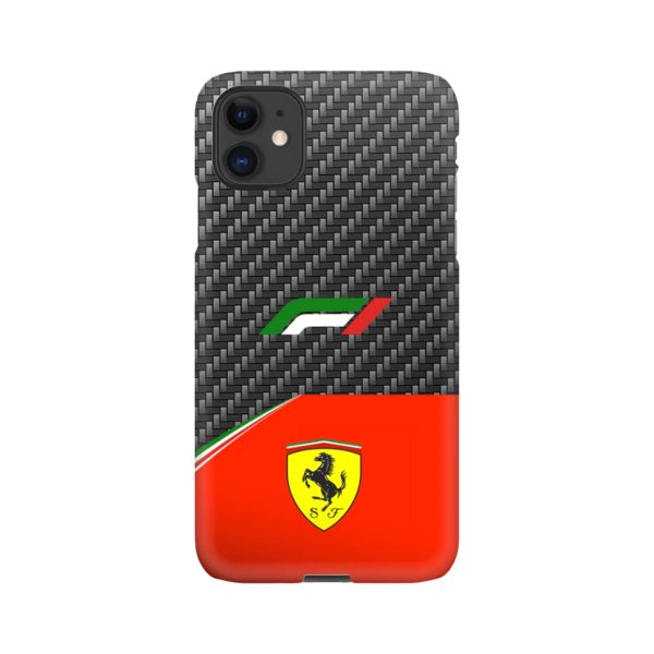 Carbon F1 Ferrari Case for iPhone 12, 12 mini, 12 pro, 12 pro max, 11, 11 pro, 11 pro max, X, XS, X max,XR, 8, 7, 7+, 6, 6+, 5