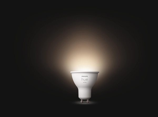 New White Smart Light [GU10 Spot] with Bluetooth. Works with Alexa, Google Assistant, Apple Homekit