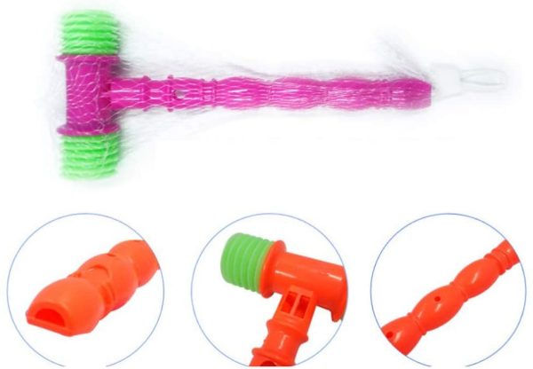 Random Color Unisex Kids Knocking Hammer Toy Noise Maker Funny Lovely Hammer Shape Vocal Knocking Toy Kids Gift - Image 4