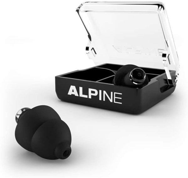 Alpine PartyPlug Ear Plugs - Safely enjoy Parties, Music Festivals and Concerts - Great music quality - Comfortable & hypoallergenic - Reusable earplugs - Black - Image 4