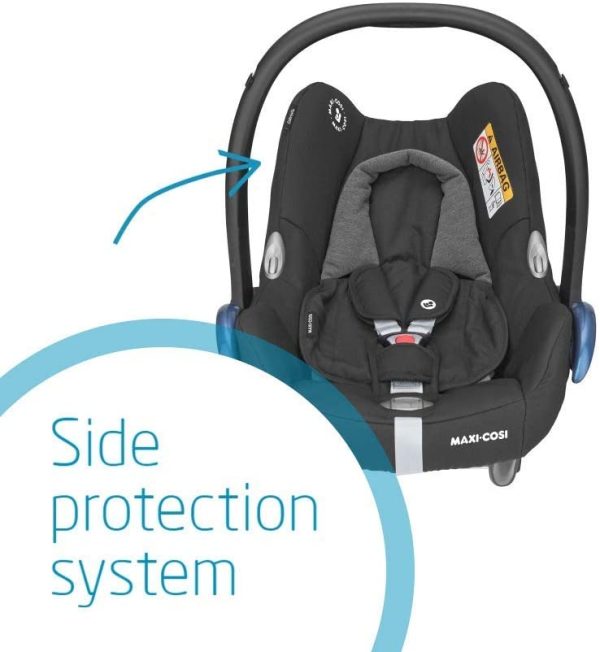 Maxi-Cosi CabrioFix Baby Car Seat, Group 0+, ISOFIX, Suitable from Birth, 0-12 Months, 0-13 kg, Essential Black - Image 5