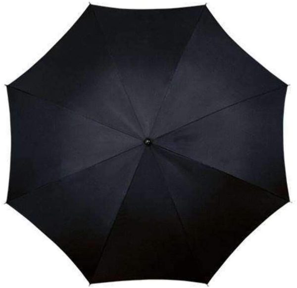 IMPLIVA Falcone Stick Umbrella, 102 cm, Black (Schwarz) - Image 2