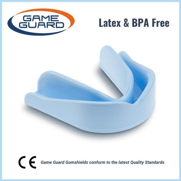 Game Guard Boil & Bite Mouth Guard/Gum Shield ?C Mouldable Mouthguard/gumshields - Choice of Colours - Adult/Senior/Junior/Kids/Childrens/Youth - CE Approved, Great for School Sports, Rugby, Hockey