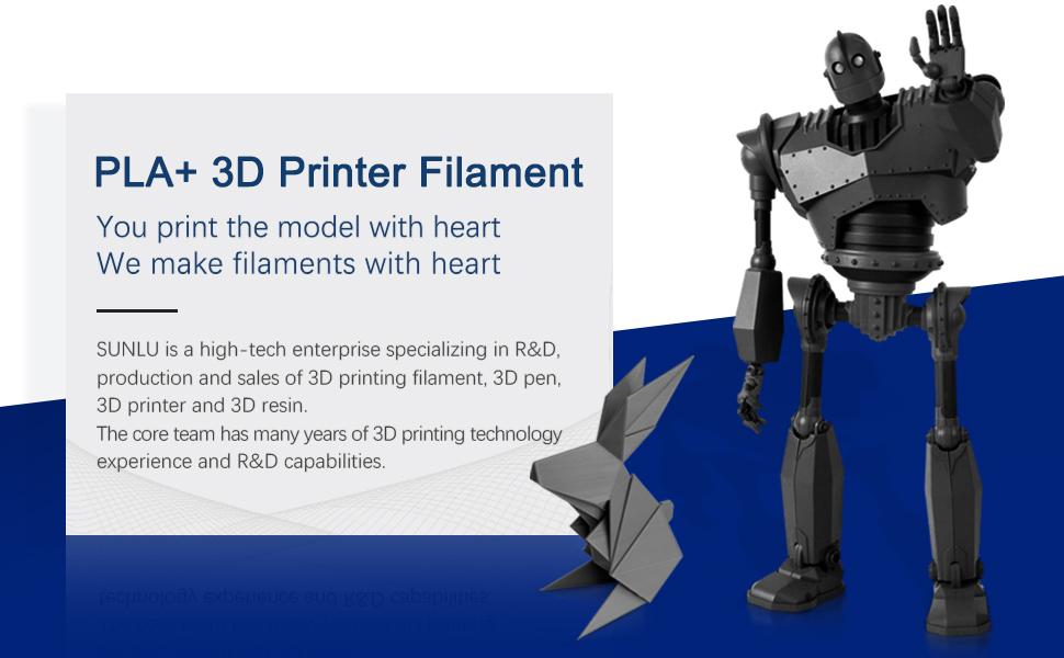 PLA+ Filament 1.75mm SUNLU PLA Plus filament for 3D printer pens