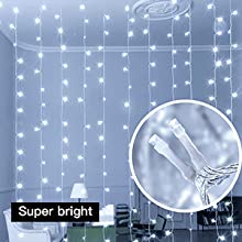 white curtain lights xmas window lights christmas waterfall lights outdoor waterproof