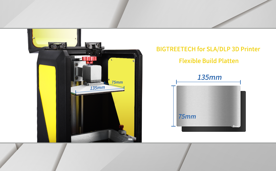 BIGTREETECH for SLA/DLP 3D Printer 135x75mm