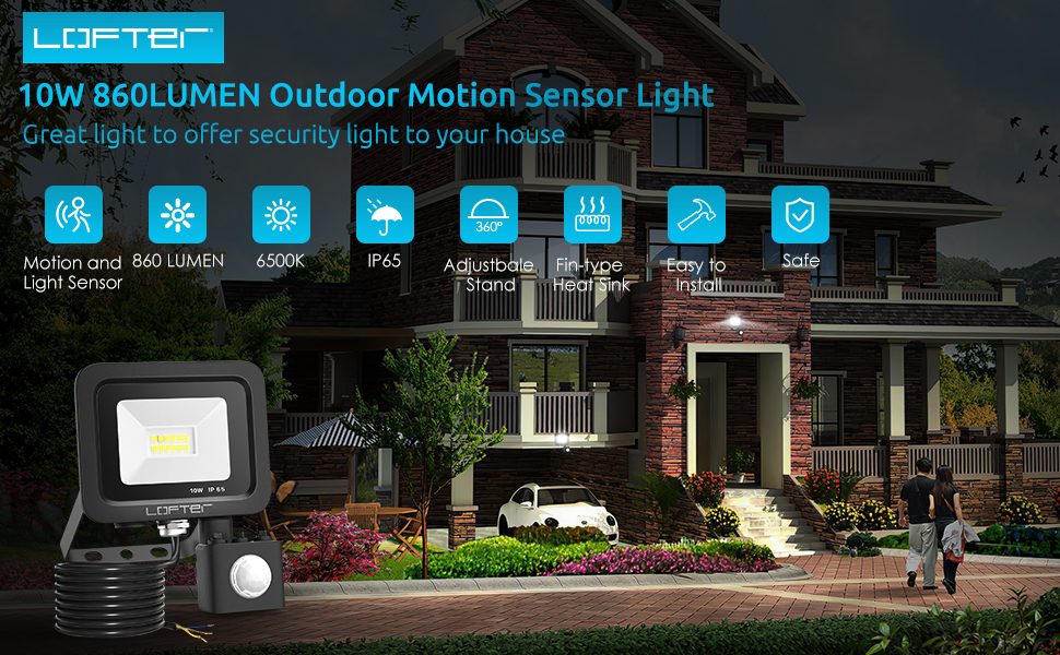 motion sensor light outdoor