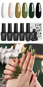 Beetles Gel Nail Polishes- 6 Colors Viper's Kiss Collection