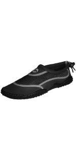 Mens aqua swim shoe lightweight outdoor swimming wild durable non-slip slip-on stretchy beach pool