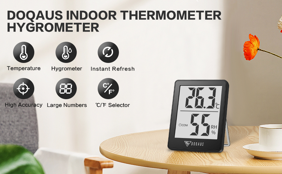 digital room thermometer