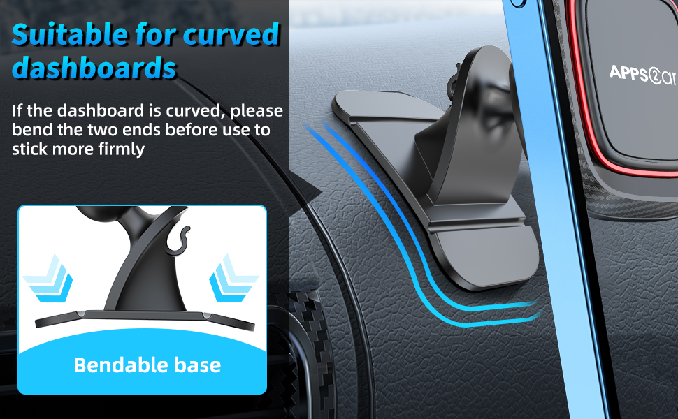 magnetic phone mount for car