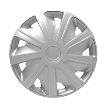 replacement wheel trim; new wheel trim; set of wheel trims; new hubcap; silver wheel trim;