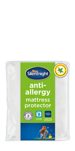 anti allergy mattress protector, silentnight protector