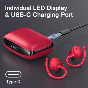 LCD Digital Display and Type-C Charging