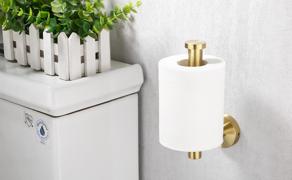 wall mounted toilet roll holder