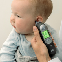 Braun; ThermoScan; Ear thermometer; age precision; fever; hygienic; clinically accurate;