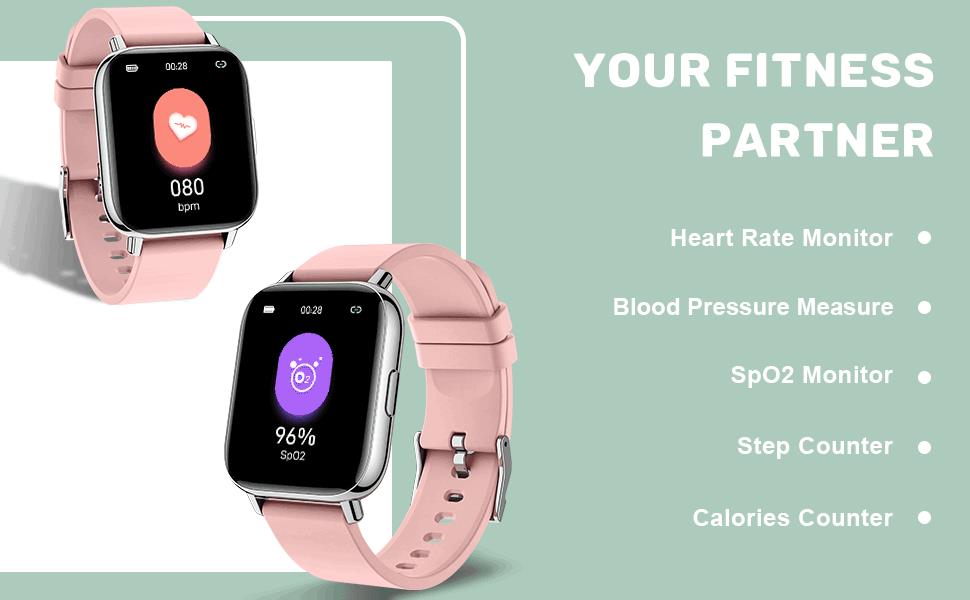 blood pressure watch, your fitness partnerdigital watches for women womens smart watch smart watch