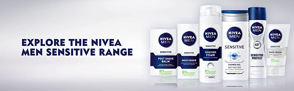 nivea men sensitive header