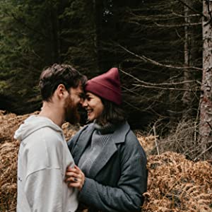 Cute couple on a date in nature