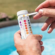 Dip Test Strips - Easily measures the chemical balance of your water