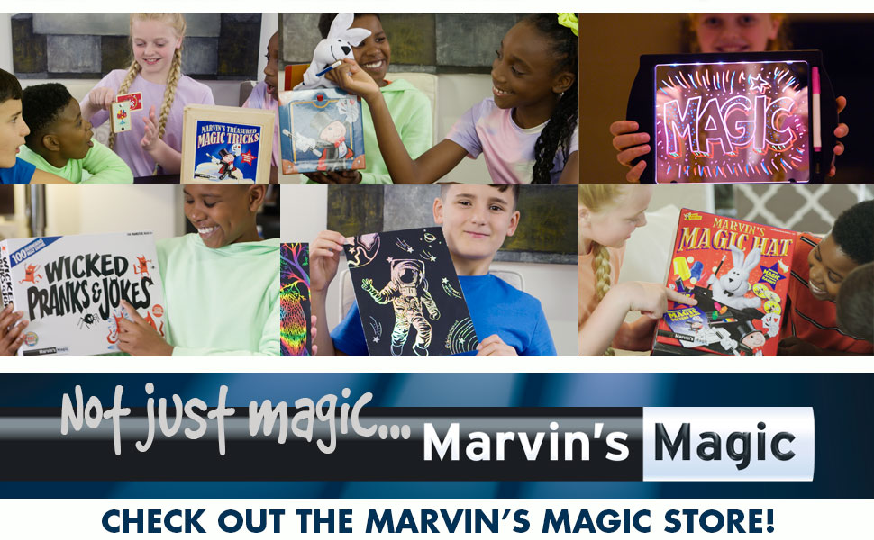 Not just magic... Marvin's Magic! Check out the Marvin's Magic Store!