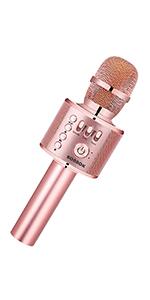 Wireless Microphones Karaoke Machine,party microphones bluetooth wireless,party birthday gift mics