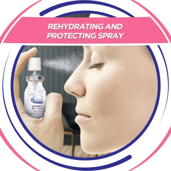 Optrex Double Action ActiMist Dry and Irritated Eye Drops Spray, 10ml - Image 2