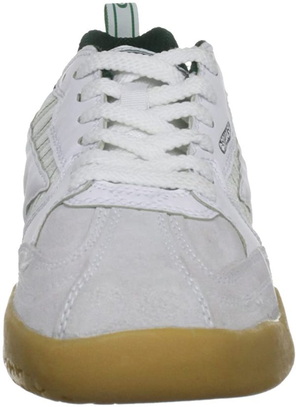 Hi Tec Men's Squash Classic Trainers, White/Dark Green, 8.5 UK