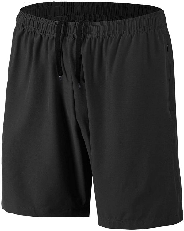 HMIYA Men's Sports Shorts Quick Dry with Zip Pockets for Workout Running Training - Image 3